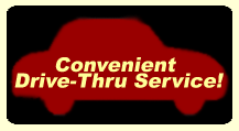 Convenient Drive Thru Service